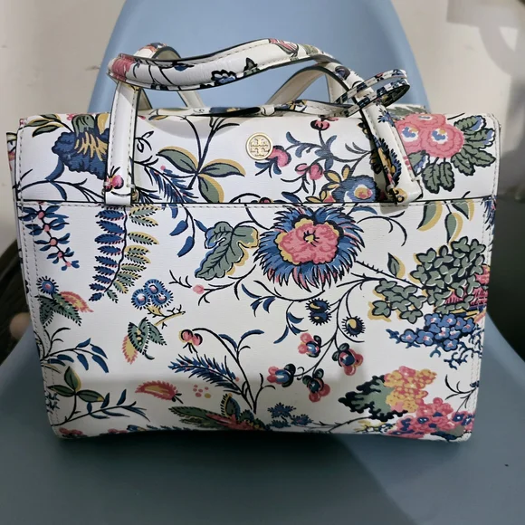 Tory Burch Parker Gabriella Floral Tote - Picture 1 of 6